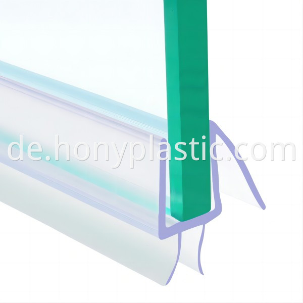 Curved Bath Shower Screen Rubber Plastic PVC Seal Strip For Shower Glass Door Enclosure Sealing Strip3